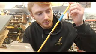 How To Repaint A Graphite Golf Shaft [upl. by Salkcin]