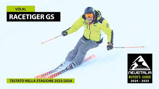 Völkl Racetiger GS – NeveItalia – Ski Test – 20232024 [upl. by Joselow]