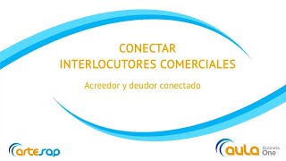 Conectar interlocutores comerciales en SAP Business One acreedor y deudor conectado [upl. by Roanne]