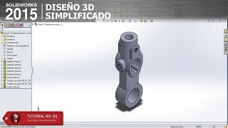 SolidWorks 2015  Brazo Loco Parte 3 [upl. by Caye]