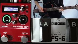 The Music  The People  Looper BOSS RC10R rc10r Guitar [upl. by Waylan]