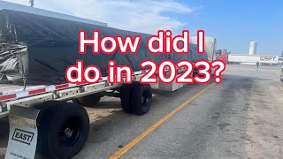 CRST Flatbed…Owner Operator Income for 2023 and fuel surcharge explained 12292023￼ [upl. by Nimad]