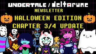 Exploring The NEW Undertale  Deltarune Halloween Status Update [upl. by Leuneb]