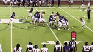 Grayson McGehee Junior linebacker vs Emerson [upl. by Ahseken64]