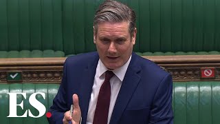 Sir Keir Starmers first PMQs New Labour leader challenges Government over UK coronavirus response [upl. by Nylsoj]