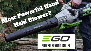 Ego LB7654 Blower  Unboxing and First Impression  Most Powerful Hand Held Blower on the Planet [upl. by Cain]