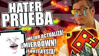 ¡EL HATER EN EL PEOR GEOMETRY DASH HECHO POR ROBTOP [upl. by Gibe]