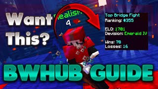 Bwhub top bridge fight guide  Minecraft 189 [upl. by Anerys]