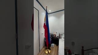 Lupang Hinirang Philippine Flag 3x6 feet made of poly cotton from Flag Republic [upl. by Cappella]