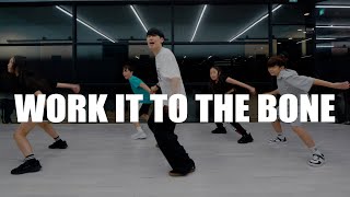 LNR  Work It To The Bone  Han House Dance Choreography Beginner Class [upl. by Ellevehs]