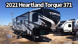 2021 Heartland Torque 371 5th Wheel Toy Hauler [upl. by Aliber920]