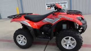 9999 2017 Kawasaki Brute Force 750 EPS Red Overview and Review [upl. by Feliks]