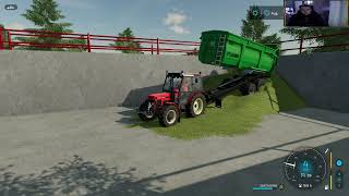 Silaza  silage   fs22 farmingsimulator22 [upl. by Attenaz]