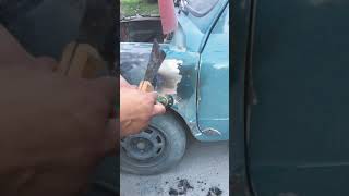 Sacar pintura de auto fácil y rápido con soplete [upl. by Aziar]