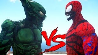 CARNAGE VS GREEN GOBLIN  EPIC BATTLE [upl. by Nichy]