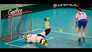 Mens WFCQ 2016  SWE v ISL Highlights [upl. by Nolyarb459]