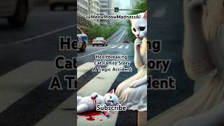 Heartbreaking Cat Family Story  A Tragic Accident kitten catlover aicat [upl. by Rebeka424]