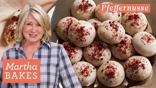 Martha Stewarts German Spice Cookies Pfeffernusse  Martha Bakes Recipes [upl. by Odanref]