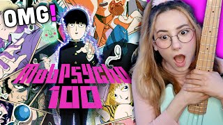 SINGER REACTS to MOB PSYCHO 100 ALL OPENINGS for THE FIRST TIME   Musician Reaction [upl. by Rafaelia971]