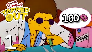 The Simpsons Tapped Out  Disco Stu  Premium Character Walkthroughs Part 1 [upl. by Radferd]