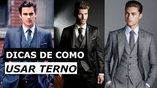 8 Dicas de Como Usar Terno Que Todo Homem Deveria Saber  Moda Masculina Atemporal [upl. by Vitus]