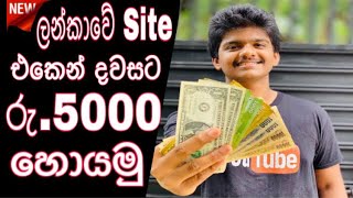 Earn Money Online Sinhala 🇱🇰 [upl. by Heyes]