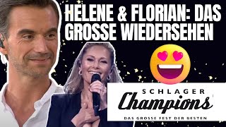 HELENE FISCHER amp FLORIAN SILBEREISEN Schlagerchampions 2024 emotionales Wiedersehen 🎉 [upl. by Anaili273]