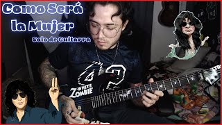 Como Será la Mujer  Rigo Tovar Solo de Guitarra [upl. by Berck]