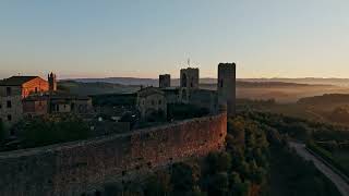 Monteriggioni  Tuscany  Sunrise [upl. by Kimberley]