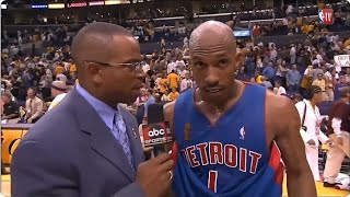 Chauncey Billups Finals MVP  22 Points vs Lakers Game 1 [upl. by Vincenz491]