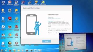 Como usar CyanogenMod Installer en tu Android para instalar CM Estable [upl. by Nodyarb]