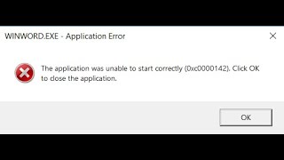 SOLUSI  The Application Was Unable to Start Correctly 0xc0000142 Error in Windows 10 [upl. by Zaragoza]