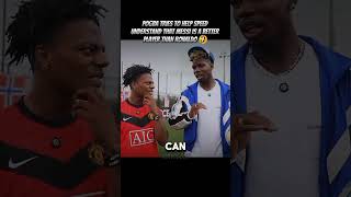 Pogba tries to help speed understandfypシ゚viral football ishowspeed pogba messi ronaldo [upl. by Lib]