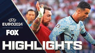 Georgia vs Portugal Highlights  UEFA Euro 2024 [upl. by Nilecoj671]