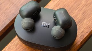 Tutorial  Review Redmi AirDots aka Mi True Wireless Earbuds Basic [upl. by Elyr]