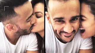 Anita Hassanandani Cute Video With Her Husband Rohit Reddy  Couple Goals [upl. by Bomke790]