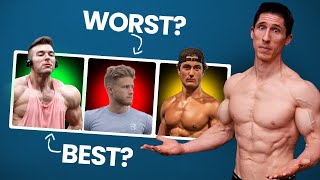 Fitness YouTubers Ranked BEST TO WORST [upl. by Hamlin613]