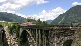 Tauernbahn am 1und 2Juli 2013 Bad Hofgastein Bad Gastein [upl. by Jackelyn]