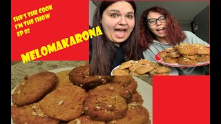 SHES THE COOK IM THE SHOW EP 02 MELOMAKARONA vlogmas day 12 [upl. by Neelia835]