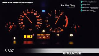 BMW E39 530D 135kw Chip Tuning Stage 1 [upl. by Mowbray]