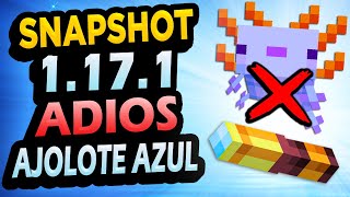 ✅ Minecraft 1171 ¿Qué traerá de nuevo 👉Ajolote Spawn Eliminado Catalejo Nuevo y Más [upl. by Nigam972]