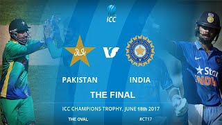 ICC Champions Trophy 2017 Final Pakistan v India Match Highlights [upl. by Holcman]