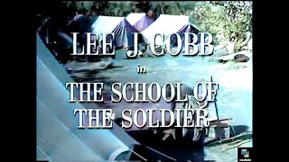 The June Allyson Show s2e18 School Of The Soldier Colorized Lee J Cobb Dick York War Military [upl. by Cates654]