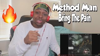 OMG THE BARS Method Man  Bring The Pain REACTION [upl. by Yennej]