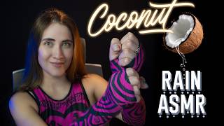 ASMR para dormir en 20 minutos COCONUT RAIN  ASMR Español  Asmr with Sasha [upl. by Oca]