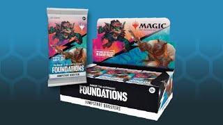 MAGIC THE GATHERING  FOUNDATION JUMPSTART BOOSTER BOX OPENING  CHILL THREE [upl. by Asilat]