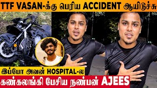 TTF Vasan😭 Shocking Bike CCTV Video  Ajees Reveals Health Condition  Maharashtra Ride Kanchipuram [upl. by Harias]