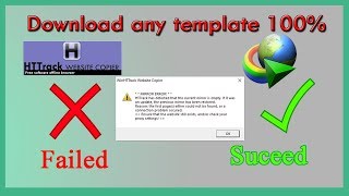 Httrack Mirror empty problem alternative  Use IDM Grabber To download Templates Free 100 [upl. by Adnama]