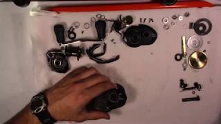 Shimano Curado K 201 HG Disassembly [upl. by Ecinuahs]