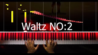 Piano Tutorial  Waltz No2  EPIC VERSION [upl. by Dublin]